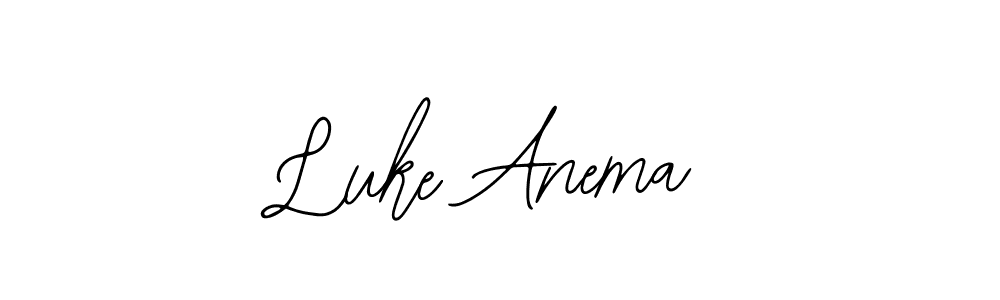 Luke Anema stylish signature style. Best Handwritten Sign (Bearetta-2O07w) for my name. Handwritten Signature Collection Ideas for my name Luke Anema. Luke Anema signature style 12 images and pictures png