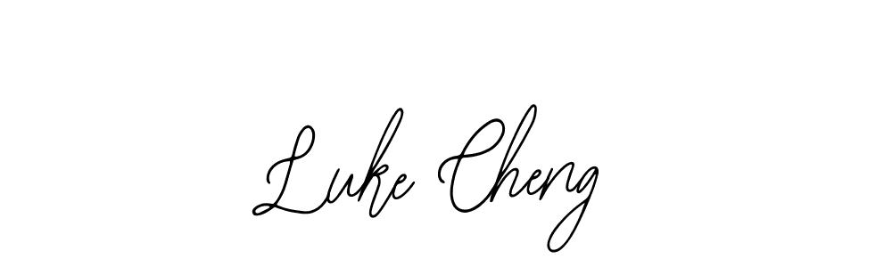 This is the best signature style for the Luke Cheng name. Also you like these signature font (Bearetta-2O07w). Mix name signature. Luke Cheng signature style 12 images and pictures png
