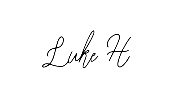 Make a beautiful signature design for name Luke H. With this signature (Bearetta-2O07w) style, you can create a handwritten signature for free. Luke H signature style 12 images and pictures png