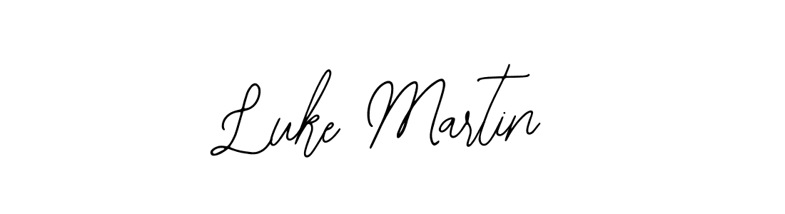 You should practise on your own different ways (Bearetta-2O07w) to write your name (Luke Martin) in signature. don't let someone else do it for you. Luke Martin signature style 12 images and pictures png