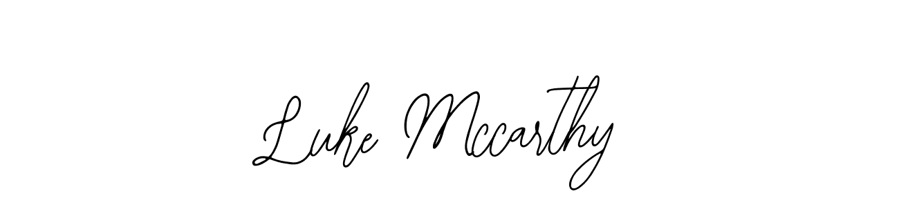 It looks lik you need a new signature style for name Luke Mccarthy. Design unique handwritten (Bearetta-2O07w) signature with our free signature maker in just a few clicks. Luke Mccarthy signature style 12 images and pictures png