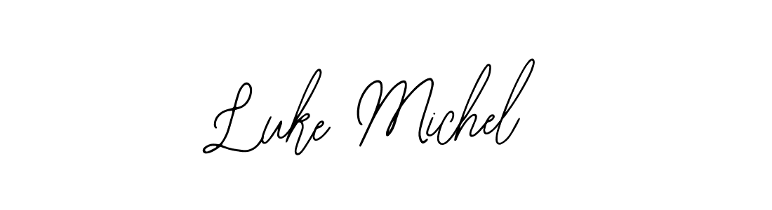 Design your own signature with our free online signature maker. With this signature software, you can create a handwritten (Bearetta-2O07w) signature for name Luke Michel. Luke Michel signature style 12 images and pictures png