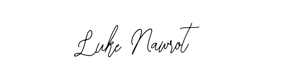 Luke Nawrot stylish signature style. Best Handwritten Sign (Bearetta-2O07w) for my name. Handwritten Signature Collection Ideas for my name Luke Nawrot. Luke Nawrot signature style 12 images and pictures png