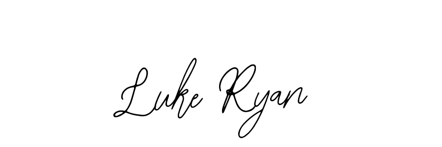 Design your own signature with our free online signature maker. With this signature software, you can create a handwritten (Bearetta-2O07w) signature for name Luke Ryan. Luke Ryan signature style 12 images and pictures png