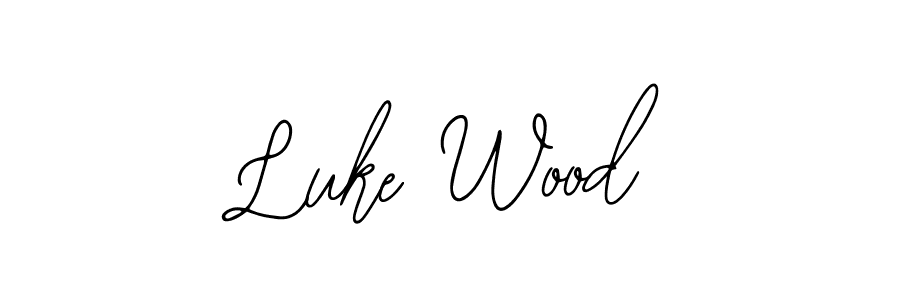 The best way (Bearetta-2O07w) to make a short signature is to pick only two or three words in your name. The name Luke Wood include a total of six letters. For converting this name. Luke Wood signature style 12 images and pictures png
