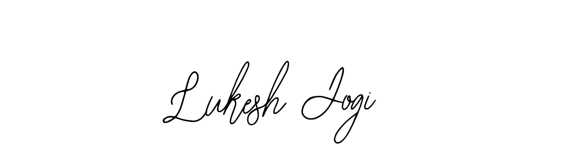 Use a signature maker to create a handwritten signature online. With this signature software, you can design (Bearetta-2O07w) your own signature for name Lukesh Jogi. Lukesh Jogi signature style 12 images and pictures png