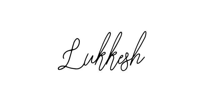 Design your own signature with our free online signature maker. With this signature software, you can create a handwritten (Bearetta-2O07w) signature for name Lukkesh. Lukkesh signature style 12 images and pictures png