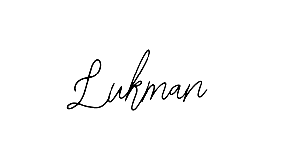 You should practise on your own different ways (Bearetta-2O07w) to write your name (Lukman) in signature. don't let someone else do it for you. Lukman signature style 12 images and pictures png