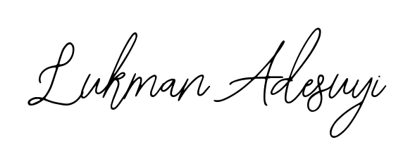 A sleek calligraphic signature for name Lukman Adesuyi utilizing Bearetta-2O07w styling. Great for adding personal signatures to photos and art. Lukman Adesuyi signature style 12 images and pictures png