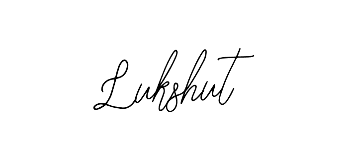 if you are searching for the best signature style for your name Lukshut. so please give up your signature search. here we have designed multiple signature styles  using Bearetta-2O07w. Lukshut signature style 12 images and pictures png