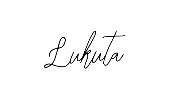 Make a short Lukuta signature style. Manage your documents anywhere anytime using Bearetta-2O07w. Create and add eSignatures, submit forms, share and send files easily. Lukuta signature style 12 images and pictures png