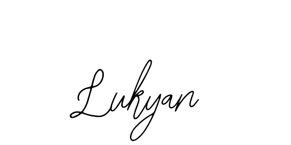 if you are searching for the best signature style for your name Lukyan. so please give up your signature search. here we have designed multiple signature styles  using Bearetta-2O07w. Lukyan signature style 12 images and pictures png