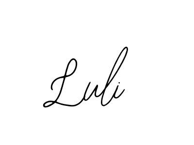 Also You can easily find your signature by using the search form. We will create Luli name handwritten signature images for you free of cost using Bearetta-2O07w sign style. Luli signature style 12 images and pictures png