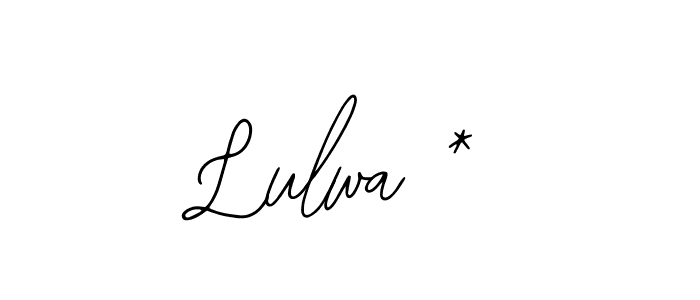 This is the best signature style for the Lulwa * name. Also you like these signature font (Bearetta-2O07w). Mix name signature. Lulwa * signature style 12 images and pictures png