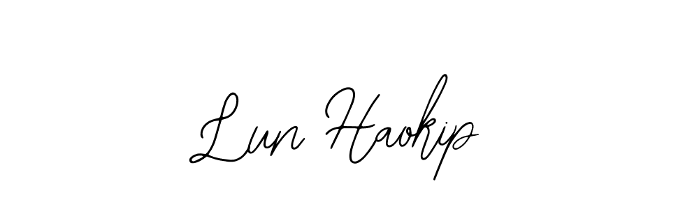 How to make Lun Haokip signature? Bearetta-2O07w is a professional autograph style. Create handwritten signature for Lun Haokip name. Lun Haokip signature style 12 images and pictures png