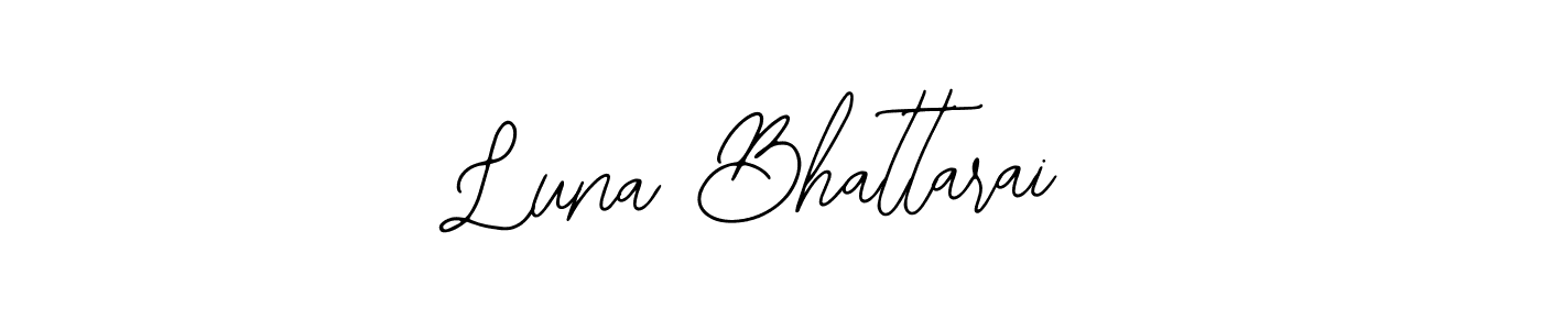 Here are the top 10 professional signature styles for the name Luna Bhattarai. These are the best autograph styles you can use for your name. Luna Bhattarai signature style 12 images and pictures png