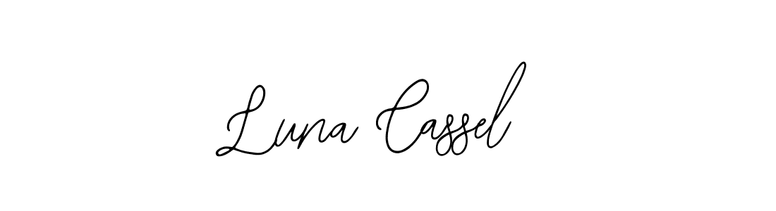 How to Draw Luna Cassel signature style? Bearetta-2O07w is a latest design signature styles for name Luna Cassel. Luna Cassel signature style 12 images and pictures png