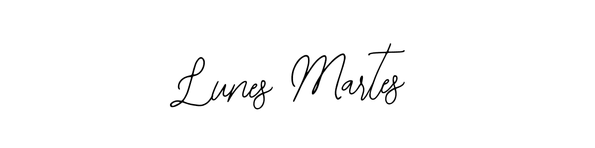 How to Draw Lunes Martes signature style? Bearetta-2O07w is a latest design signature styles for name Lunes Martes. Lunes Martes signature style 12 images and pictures png