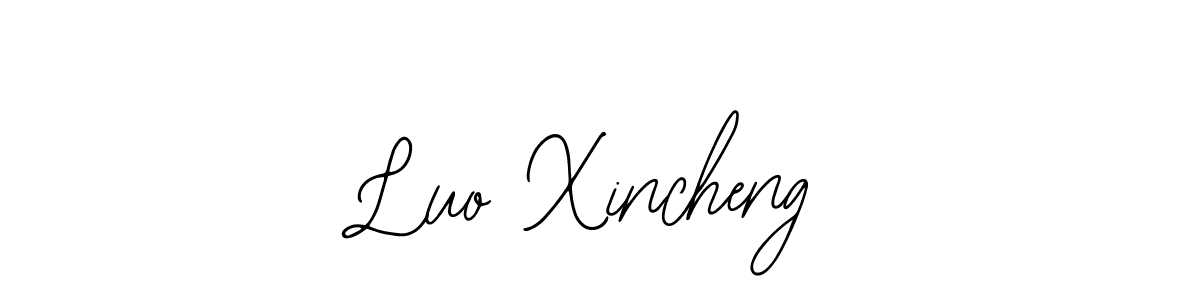 Luo Xincheng stylish signature style. Best Handwritten Sign (Bearetta-2O07w) for my name. Handwritten Signature Collection Ideas for my name Luo Xincheng. Luo Xincheng signature style 12 images and pictures png