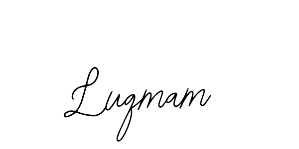 if you are searching for the best signature style for your name Luqmam. so please give up your signature search. here we have designed multiple signature styles  using Bearetta-2O07w. Luqmam signature style 12 images and pictures png