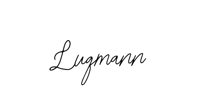 Luqmann stylish signature style. Best Handwritten Sign (Bearetta-2O07w) for my name. Handwritten Signature Collection Ideas for my name Luqmann. Luqmann signature style 12 images and pictures png