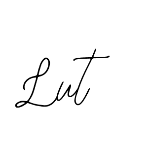 How to make Lut name signature. Use Bearetta-2O07w style for creating short signs online. This is the latest handwritten sign. Lut signature style 12 images and pictures png