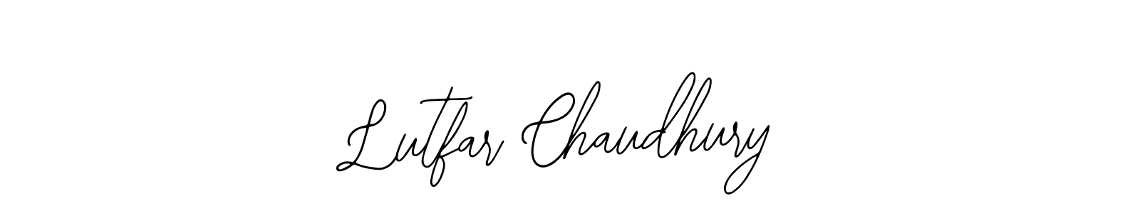 Make a beautiful signature design for name Lutfar Chaudhury. Use this online signature maker to create a handwritten signature for free. Lutfar Chaudhury signature style 12 images and pictures png