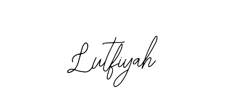 Check out images of Autograph of Lutfiyah name. Actor Lutfiyah Signature Style. Bearetta-2O07w is a professional sign style online. Lutfiyah signature style 12 images and pictures png