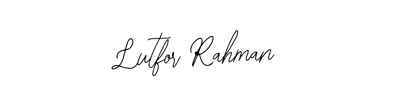 Similarly Bearetta-2O07w is the best handwritten signature design. Signature creator online .You can use it as an online autograph creator for name Lutfor Rahman. Lutfor Rahman signature style 12 images and pictures png