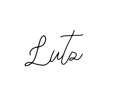 Lutz stylish signature style. Best Handwritten Sign (Bearetta-2O07w) for my name. Handwritten Signature Collection Ideas for my name Lutz. Lutz signature style 12 images and pictures png