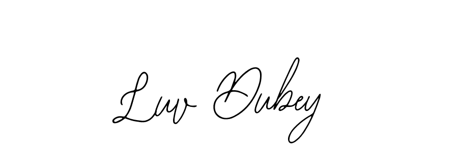 Make a beautiful signature design for name Luv Dubey. With this signature (Bearetta-2O07w) style, you can create a handwritten signature for free. Luv Dubey signature style 12 images and pictures png