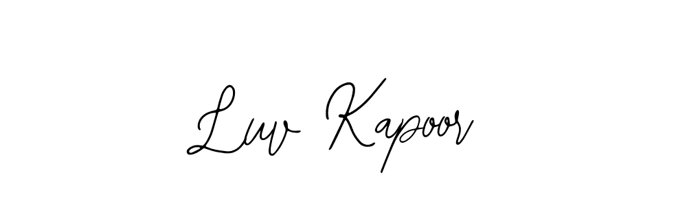 Bearetta-2O07w is a professional signature style that is perfect for those who want to add a touch of class to their signature. It is also a great choice for those who want to make their signature more unique. Get Luv Kapoor name to fancy signature for free. Luv Kapoor signature style 12 images and pictures png
