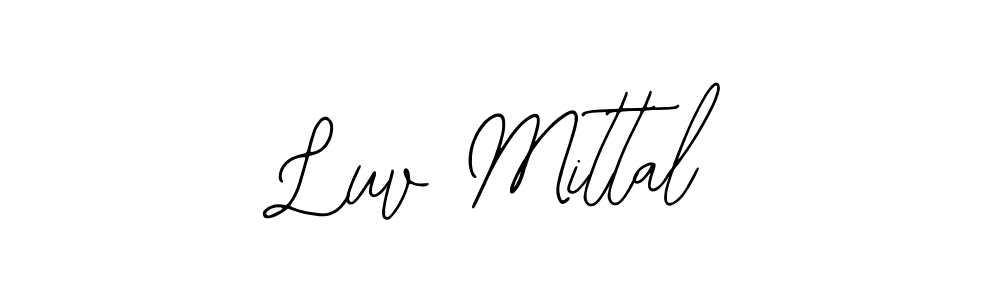 The best way (Bearetta-2O07w) to make a short signature is to pick only two or three words in your name. The name Luv Mittal include a total of six letters. For converting this name. Luv Mittal signature style 12 images and pictures png