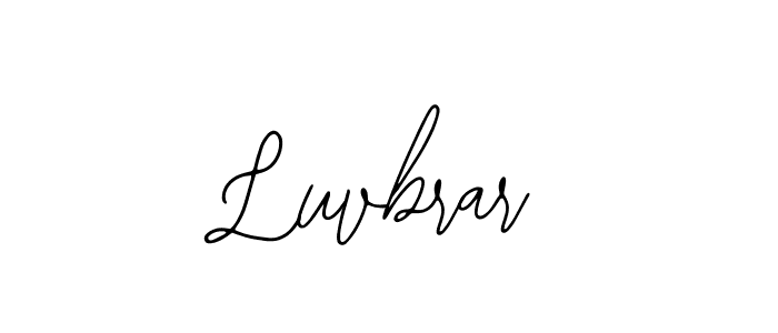 It looks lik you need a new signature style for name Luvbrar. Design unique handwritten (Bearetta-2O07w) signature with our free signature maker in just a few clicks. Luvbrar signature style 12 images and pictures png