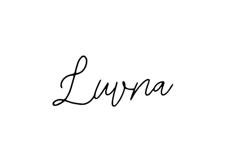The best way (Bearetta-2O07w) to make a short signature is to pick only two or three words in your name. The name Luvna include a total of six letters. For converting this name. Luvna signature style 12 images and pictures png