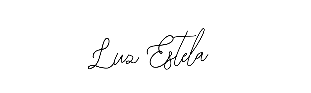 Luz Estela stylish signature style. Best Handwritten Sign (Bearetta-2O07w) for my name. Handwritten Signature Collection Ideas for my name Luz Estela. Luz Estela signature style 12 images and pictures png