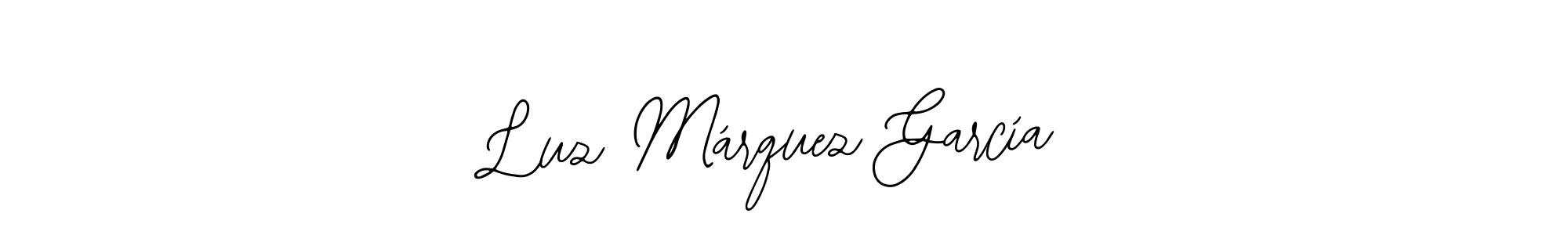 Similarly Bearetta-2O07w is the best handwritten signature design. Signature creator online .You can use it as an online autograph creator for name Luz Márquez García. Luz Márquez García signature style 12 images and pictures png