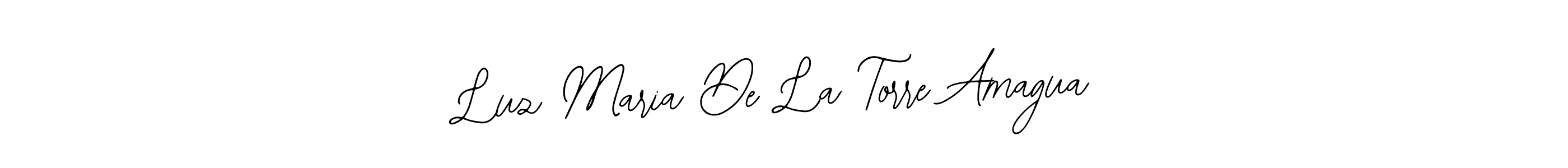 Also You can easily find your signature by using the search form. We will create Luz Maria De La Torre Amagua name handwritten signature images for you free of cost using Bearetta-2O07w sign style. Luz Maria De La Torre Amagua signature style 12 images and pictures png