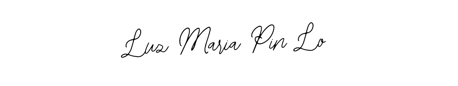 if you are searching for the best signature style for your name Luz Maria Pin Lo. so please give up your signature search. here we have designed multiple signature styles  using Bearetta-2O07w. Luz Maria Pin Lo signature style 12 images and pictures png