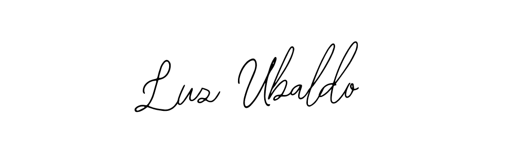 It looks lik you need a new signature style for name Luz Ubaldo. Design unique handwritten (Bearetta-2O07w) signature with our free signature maker in just a few clicks. Luz Ubaldo signature style 12 images and pictures png