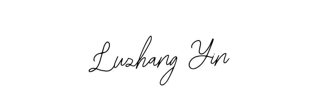 Once you've used our free online signature maker to create your best signature Bearetta-2O07w style, it's time to enjoy all of the benefits that Luzhang Yin name signing documents. Luzhang Yin signature style 12 images and pictures png