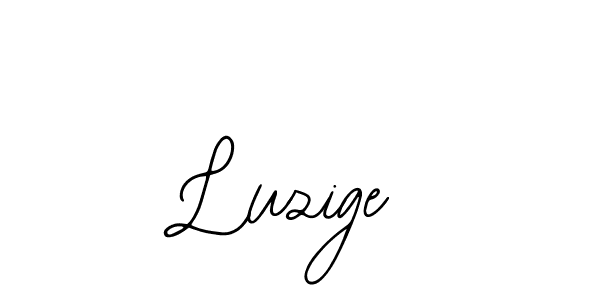 Similarly Bearetta-2O07w is the best handwritten signature design. Signature creator online .You can use it as an online autograph creator for name Luzige. Luzige signature style 12 images and pictures png