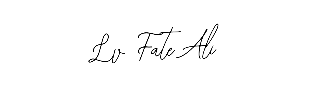 You should practise on your own different ways (Bearetta-2O07w) to write your name (Lv Fate Ali) in signature. don't let someone else do it for you. Lv Fate Ali signature style 12 images and pictures png