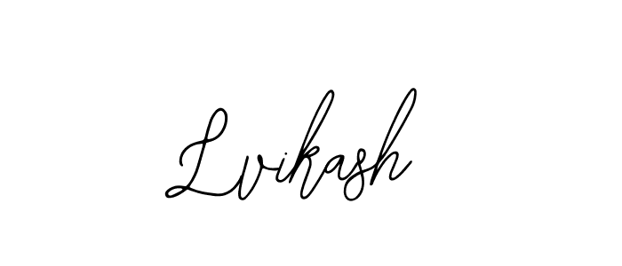 Lvikash stylish signature style. Best Handwritten Sign (Bearetta-2O07w) for my name. Handwritten Signature Collection Ideas for my name Lvikash. Lvikash signature style 12 images and pictures png