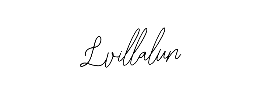 Design your own signature with our free online signature maker. With this signature software, you can create a handwritten (Bearetta-2O07w) signature for name Lvillalun. Lvillalun signature style 12 images and pictures png