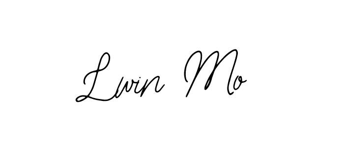 if you are searching for the best signature style for your name Lwin Mo. so please give up your signature search. here we have designed multiple signature styles  using Bearetta-2O07w. Lwin Mo signature style 12 images and pictures png