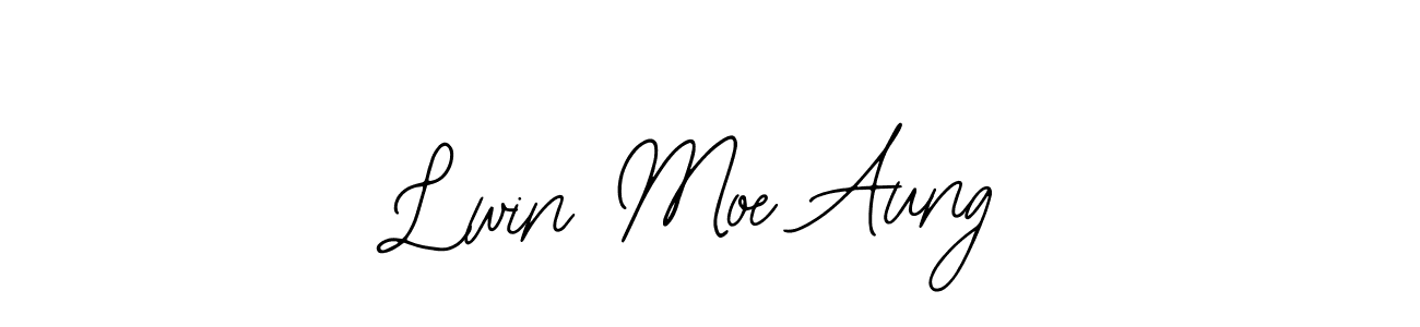 Lwin Moe Aung stylish signature style. Best Handwritten Sign (Bearetta-2O07w) for my name. Handwritten Signature Collection Ideas for my name Lwin Moe Aung. Lwin Moe Aung signature style 12 images and pictures png