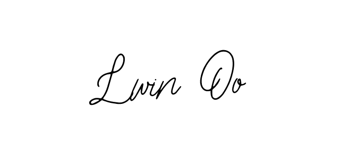 Use a signature maker to create a handwritten signature online. With this signature software, you can design (Bearetta-2O07w) your own signature for name Lwin Oo. Lwin Oo signature style 12 images and pictures png
