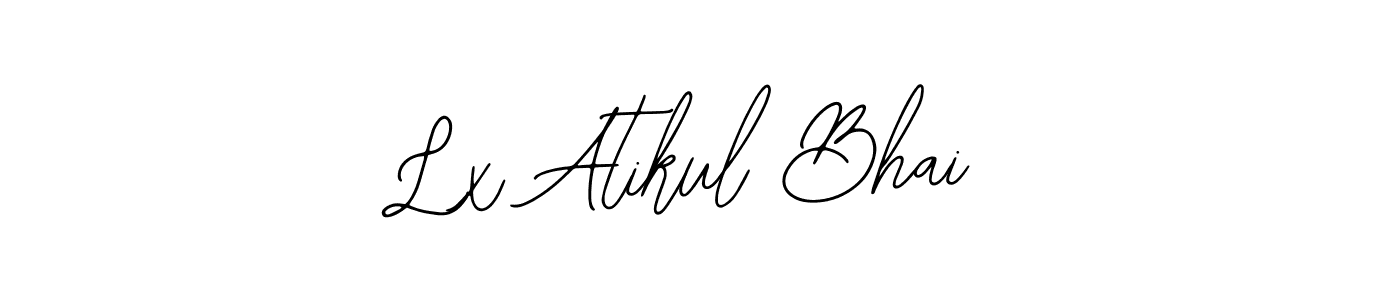 It looks lik you need a new signature style for name Lx Atikul Bhai. Design unique handwritten (Bearetta-2O07w) signature with our free signature maker in just a few clicks. Lx Atikul Bhai signature style 12 images and pictures png