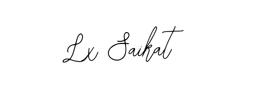 Lx Saikat stylish signature style. Best Handwritten Sign (Bearetta-2O07w) for my name. Handwritten Signature Collection Ideas for my name Lx Saikat. Lx Saikat signature style 12 images and pictures png